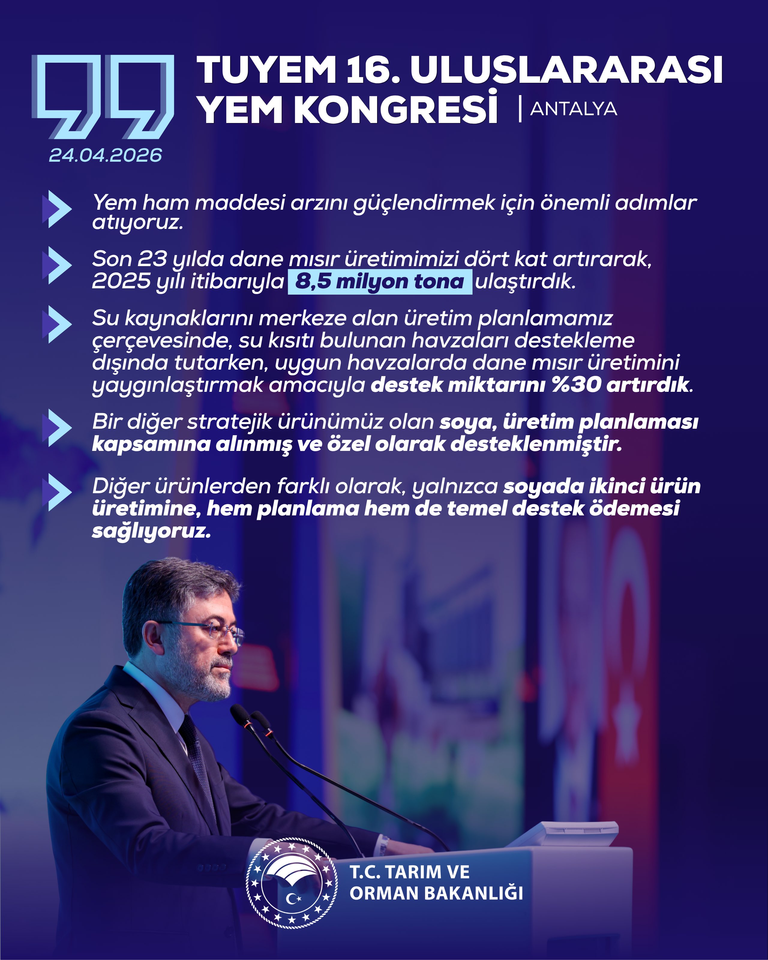 Yem ham maddesi arzı için adımlar atılıyor