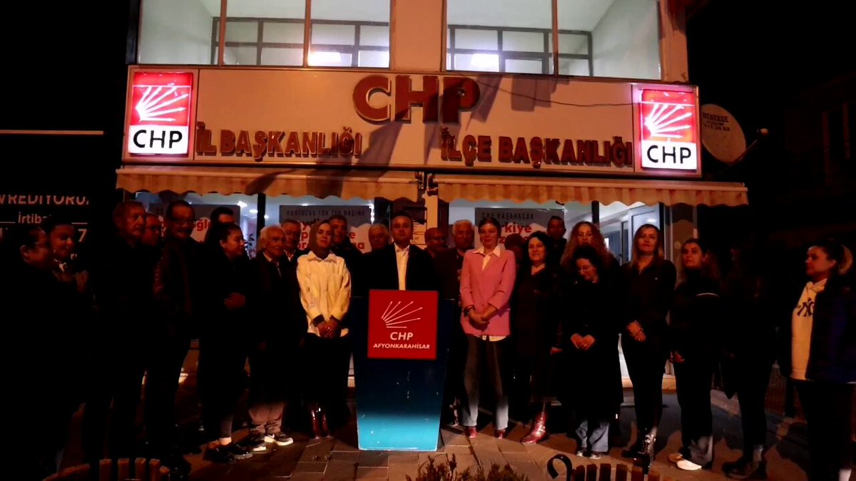 Afyonkarahisar'da CHP İl Başkanı Görevden Alındı