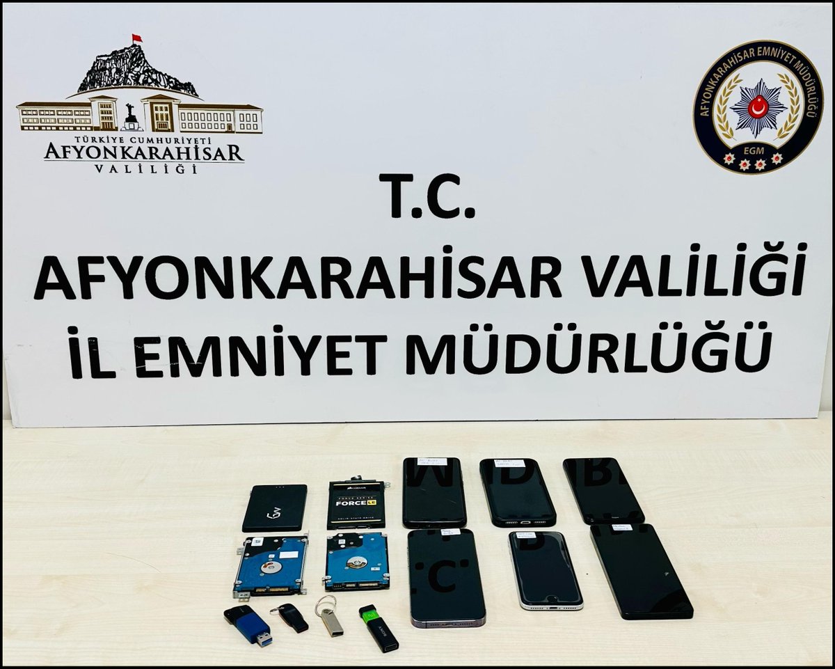 Afyonkarahisar'da Müstehcen İçerik Paylaşımı Operasyonu