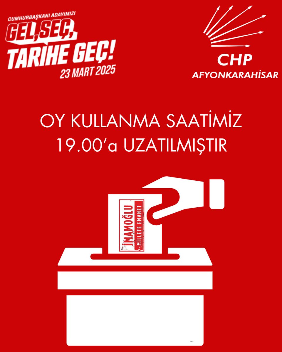 Afyonkarahisar'da CHP İl Seçimi Saat Uzatıldı