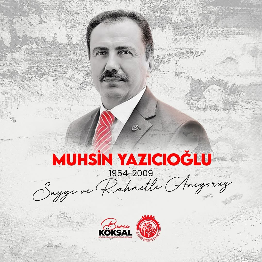 Afyonkarahisar'da Muhsin Yazıcıoğlu Anıldı