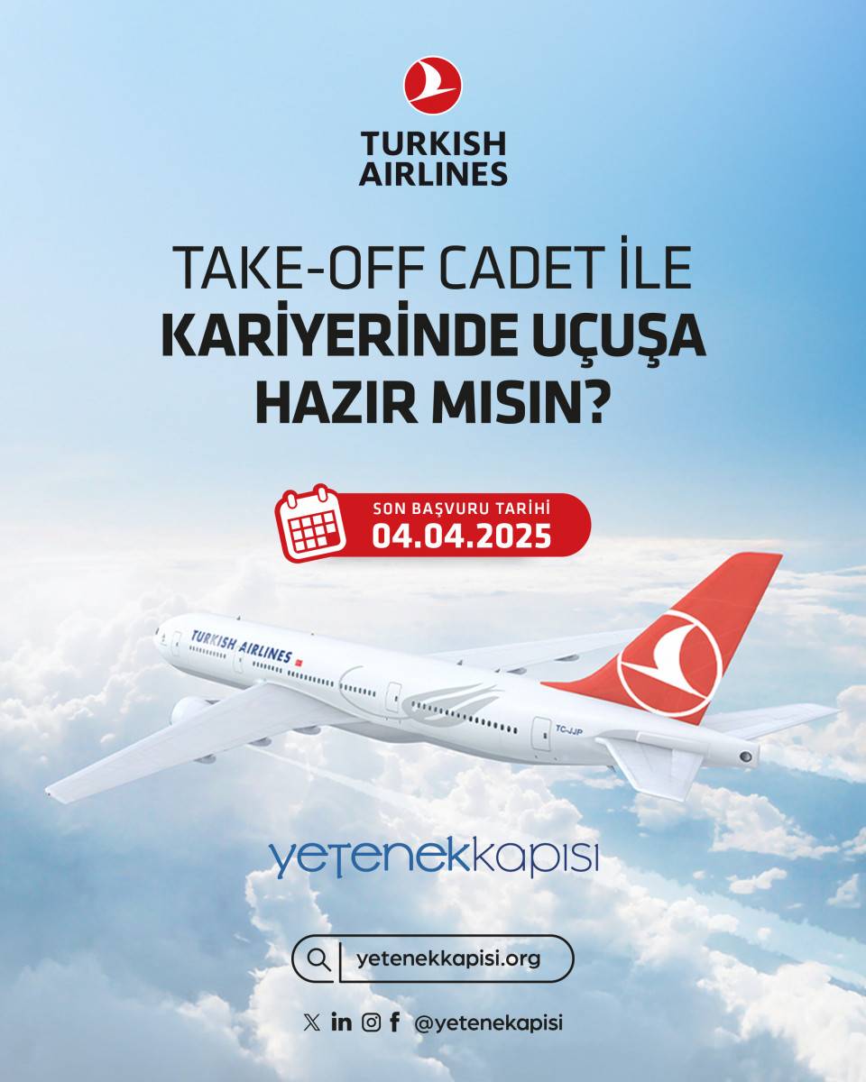 Türk Hava Yolları, Geleceğin Pilotları İçin Take Off Cadet Programını Başlattı