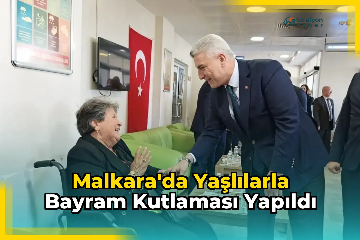 Malkara'da Yaşlılarla Bayram Kutlaması Yapıldı