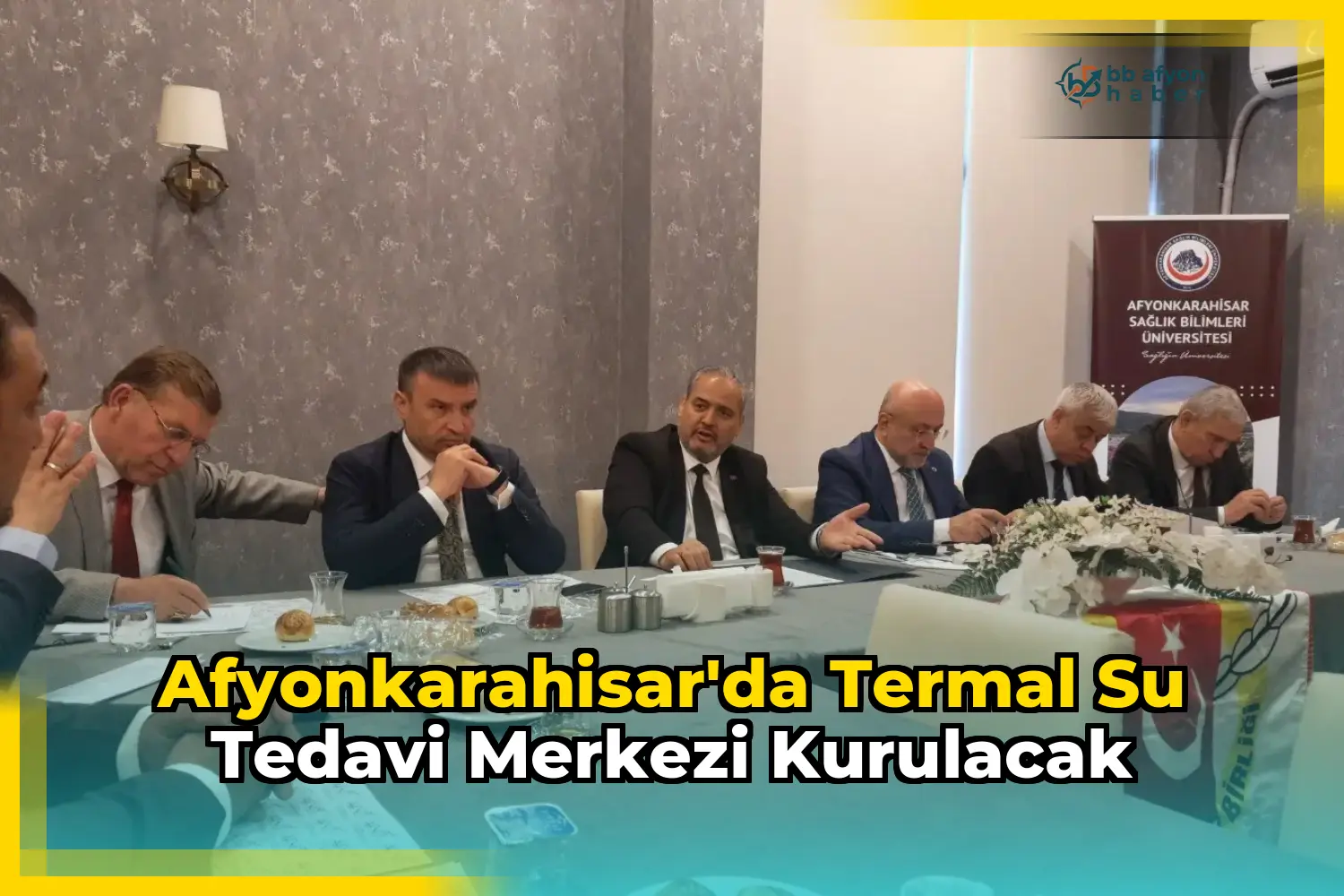 Afyonkarahisar'da Termal Su Tedavi Merkezi Kurulacak