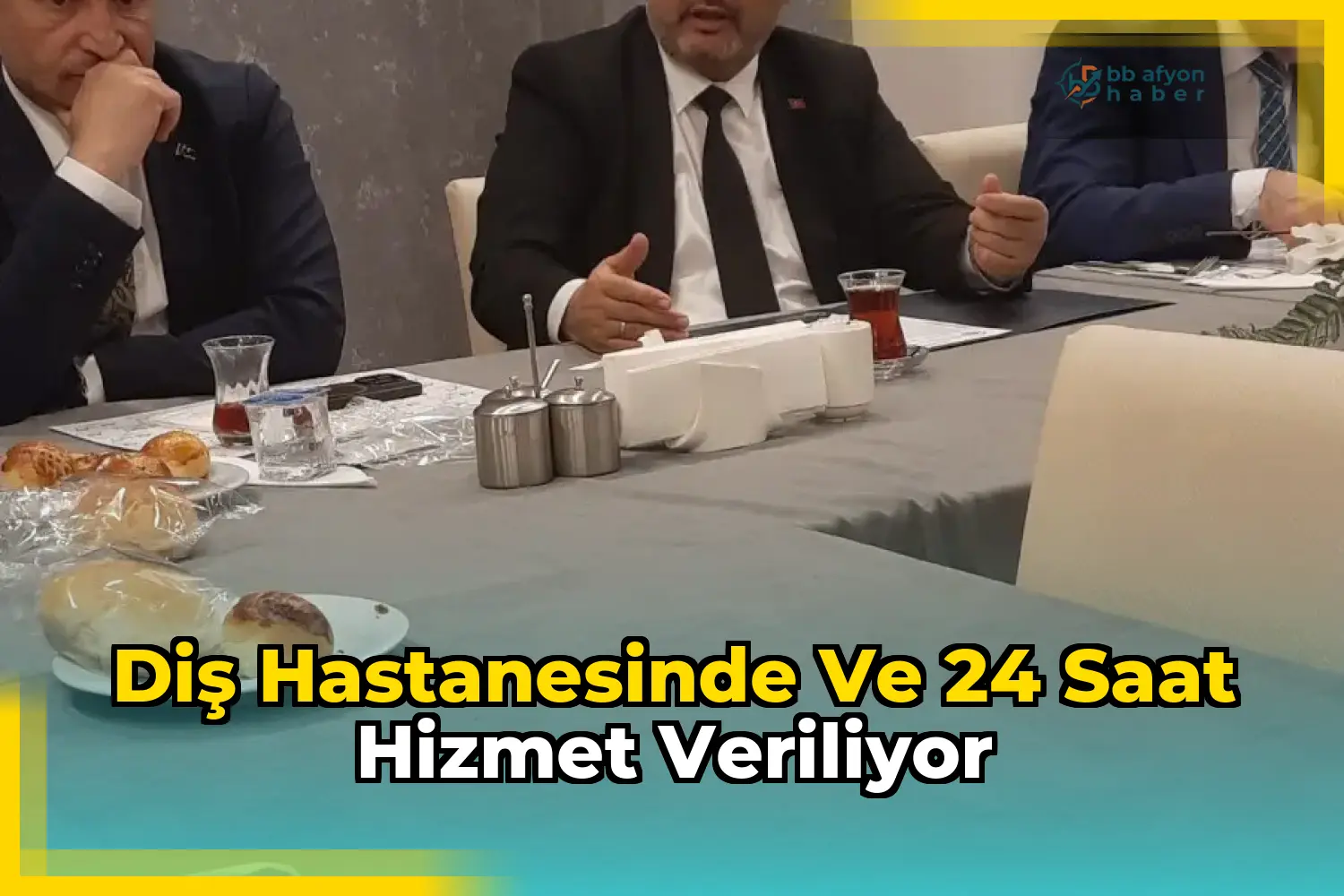 Diş Hastanesinde ve 24 Saat Hizmet veriliyor