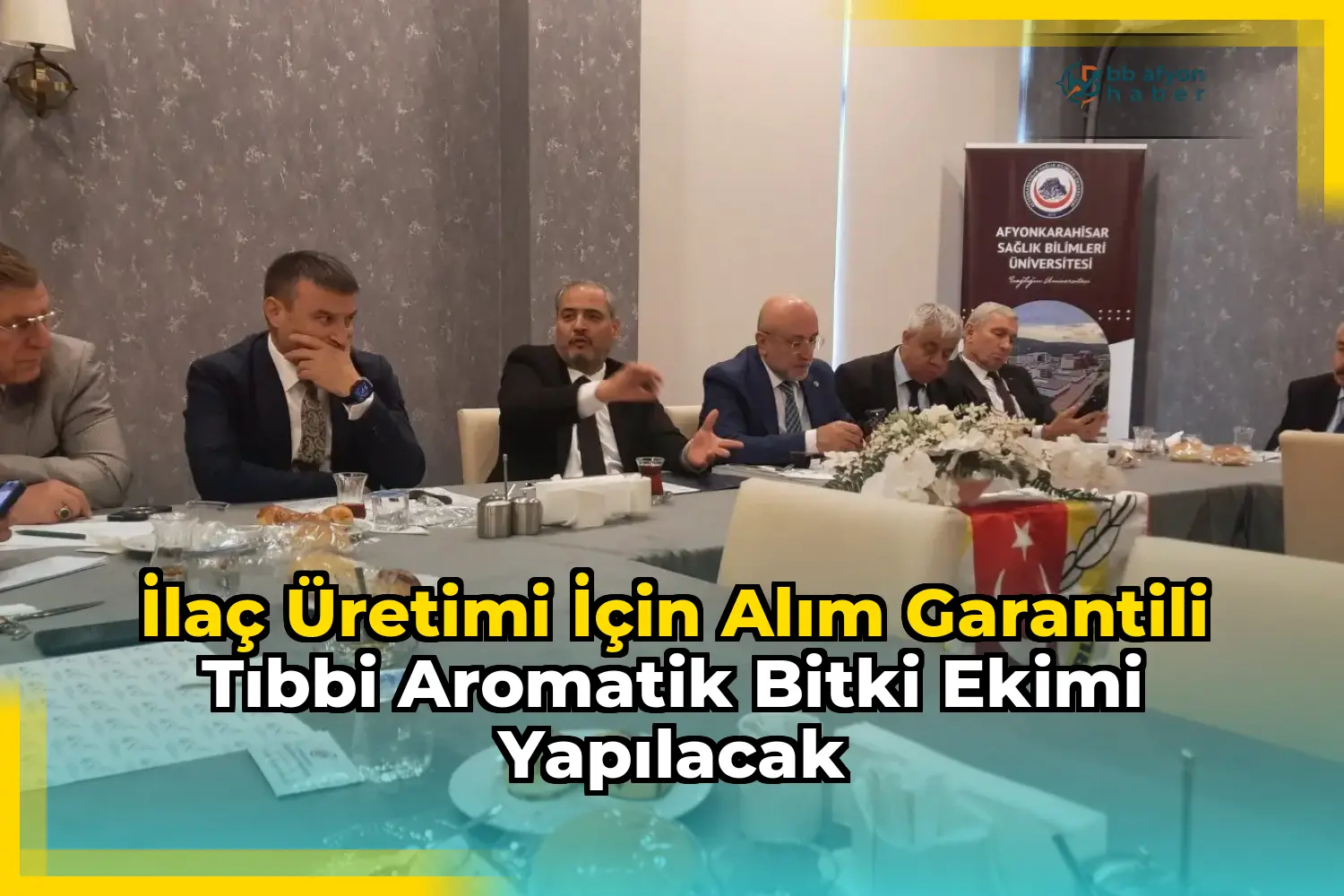 İlaç Üretimi İçin alım garantili Tıbbi Aromatik Bitki ekimi yapılacak