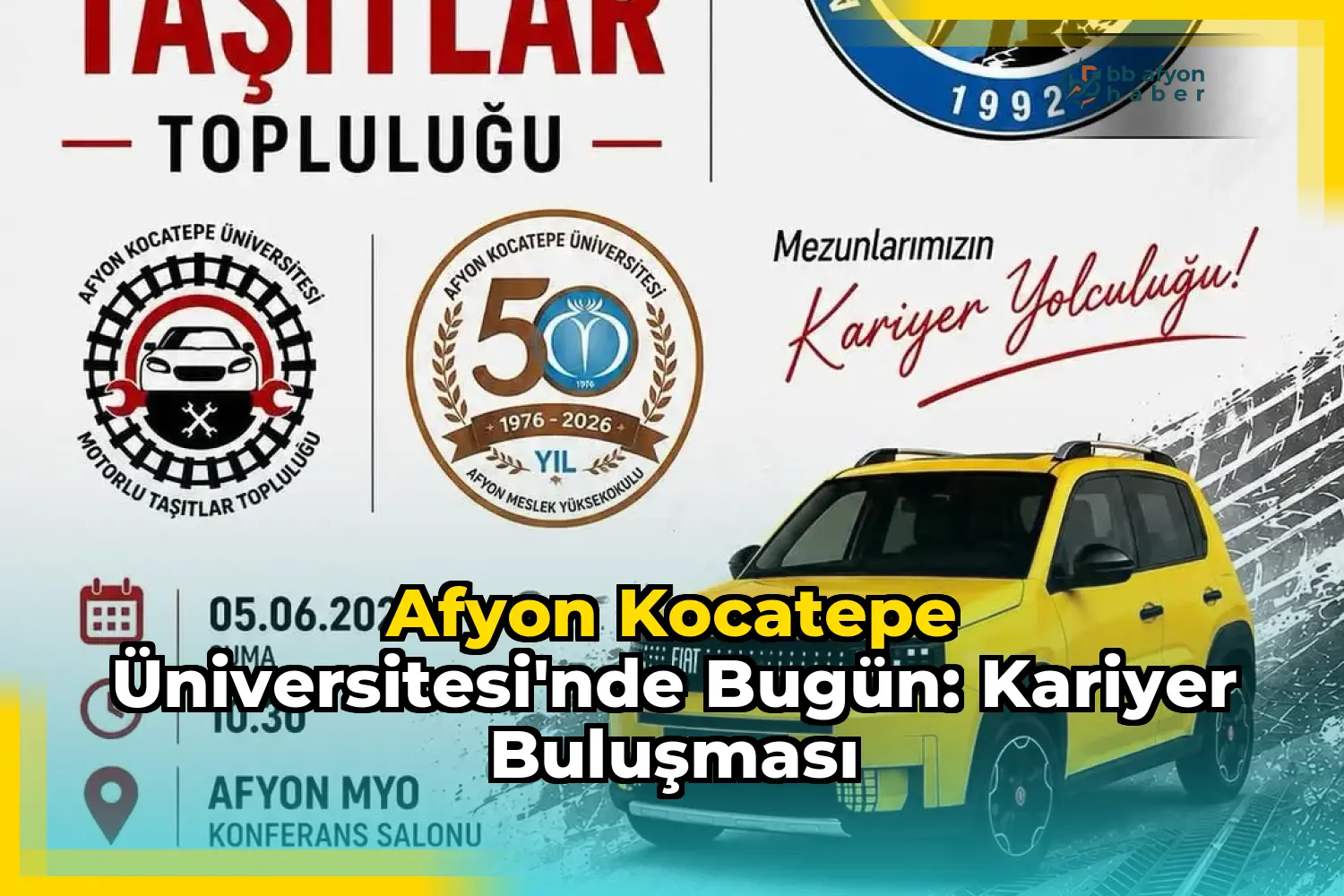Afyon Kocatepe Üniversitesi'nde Bugün: Kariyer Buluşması