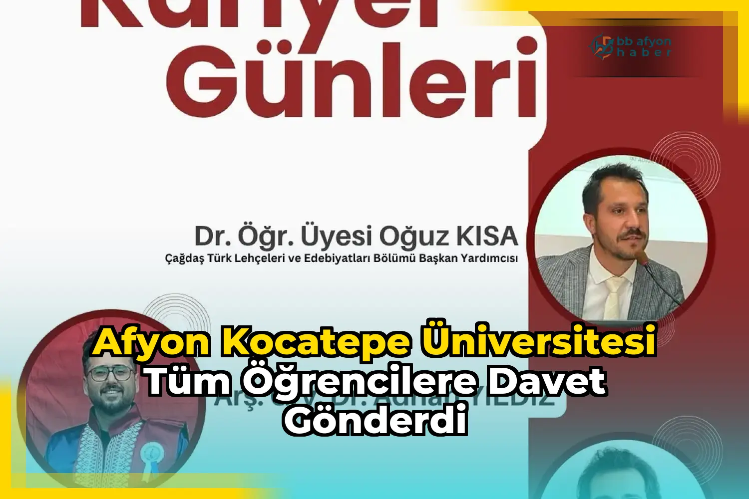 Afyon Kocatepe Üniversitesi Tüm Öğrencilere Davet Gönderdi