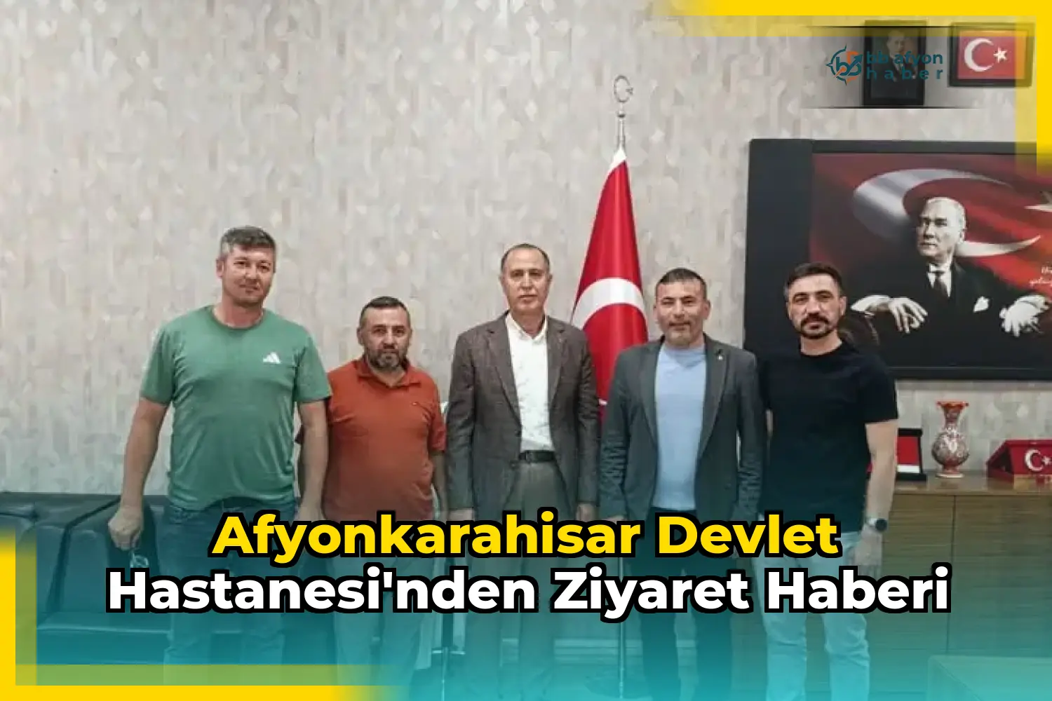 Afyonkarahisar Devlet Hastanesi'nden Ziyaret Haberi