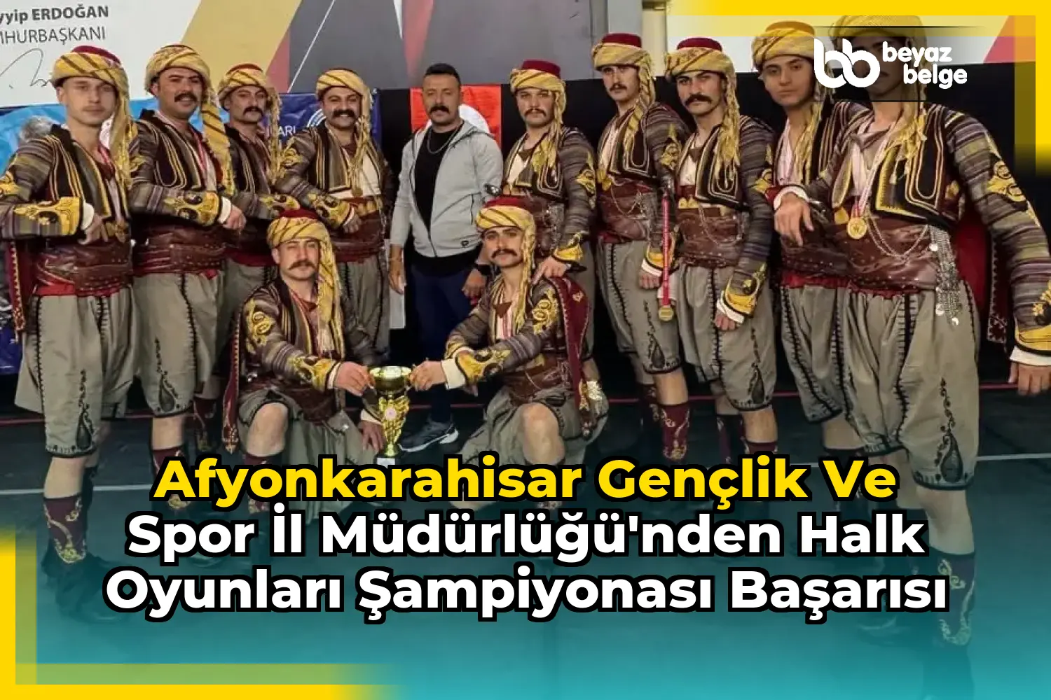 Afyonkarahisar Gençlik ve Spor İl Müdürlüğü'nden Halk Oyunları Şampiyonası Başarısı