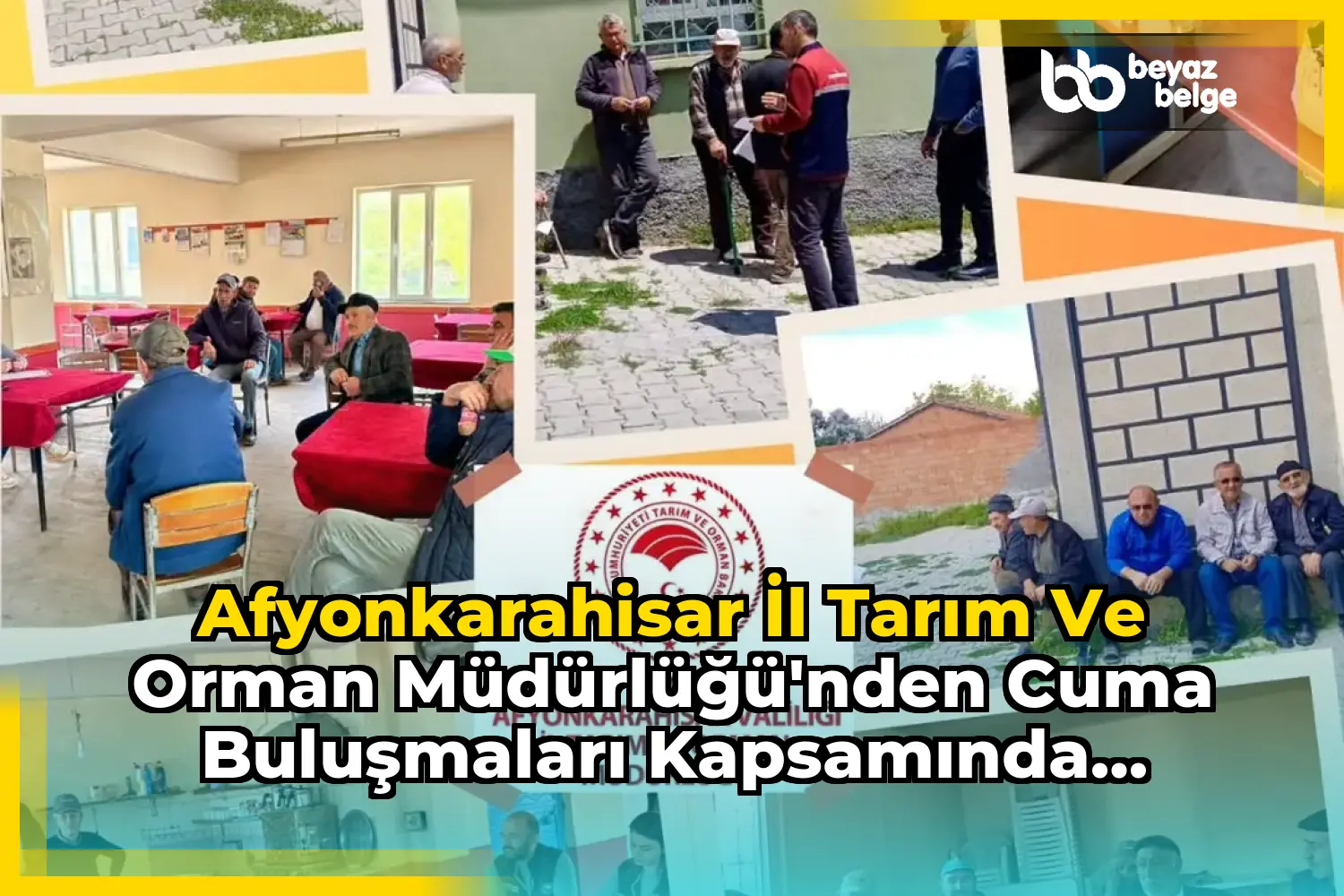 Afyonkarahisar İl Tarım Ve Orman Müdürlüğü'nden Cuma Buluşmaları Kapsamında Toplantılar Devam Ediyor