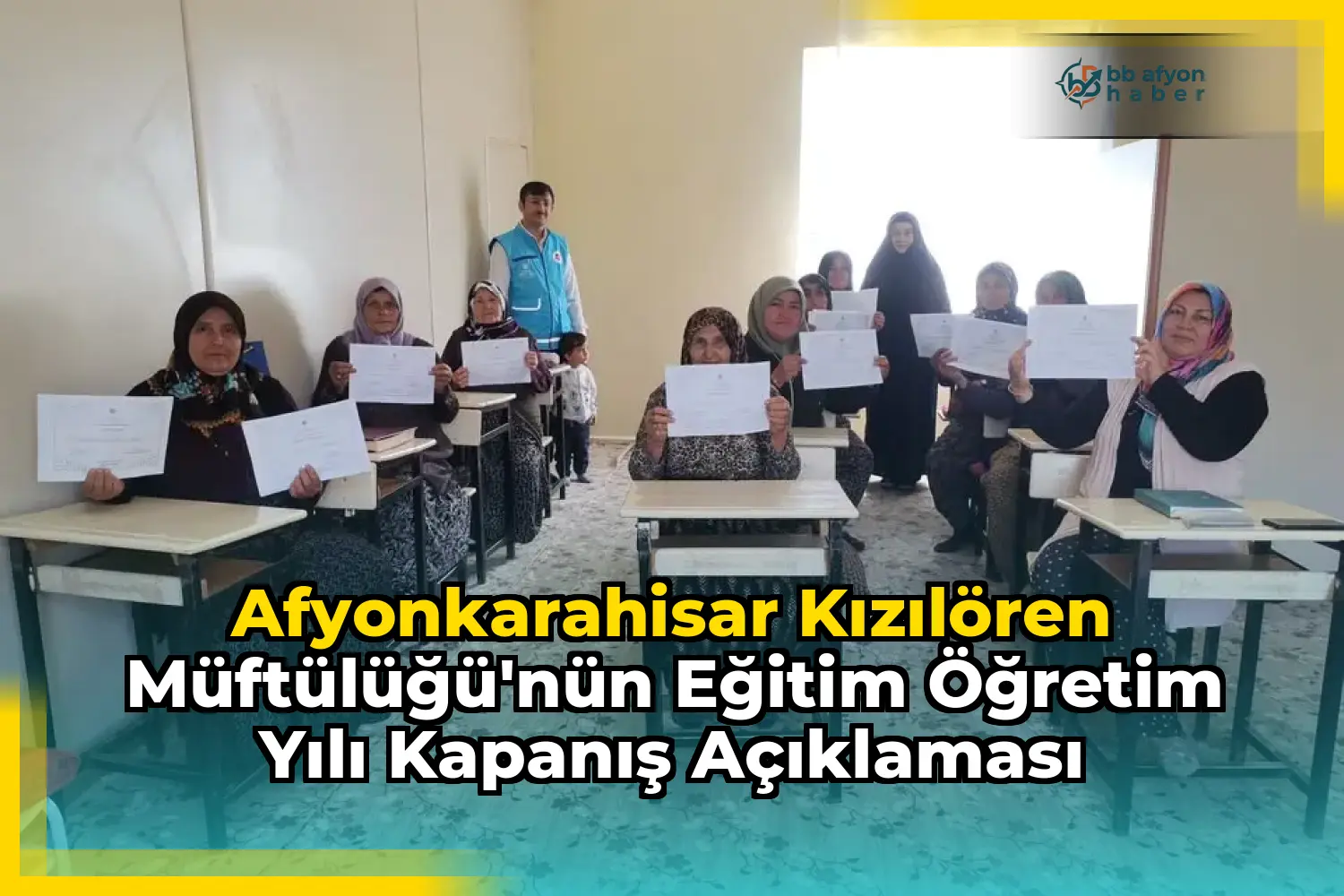 Afyonkarahisar Kızılören Müftülüğü'nün Eğitim Öğretim Yılı Kapanış Açıklaması