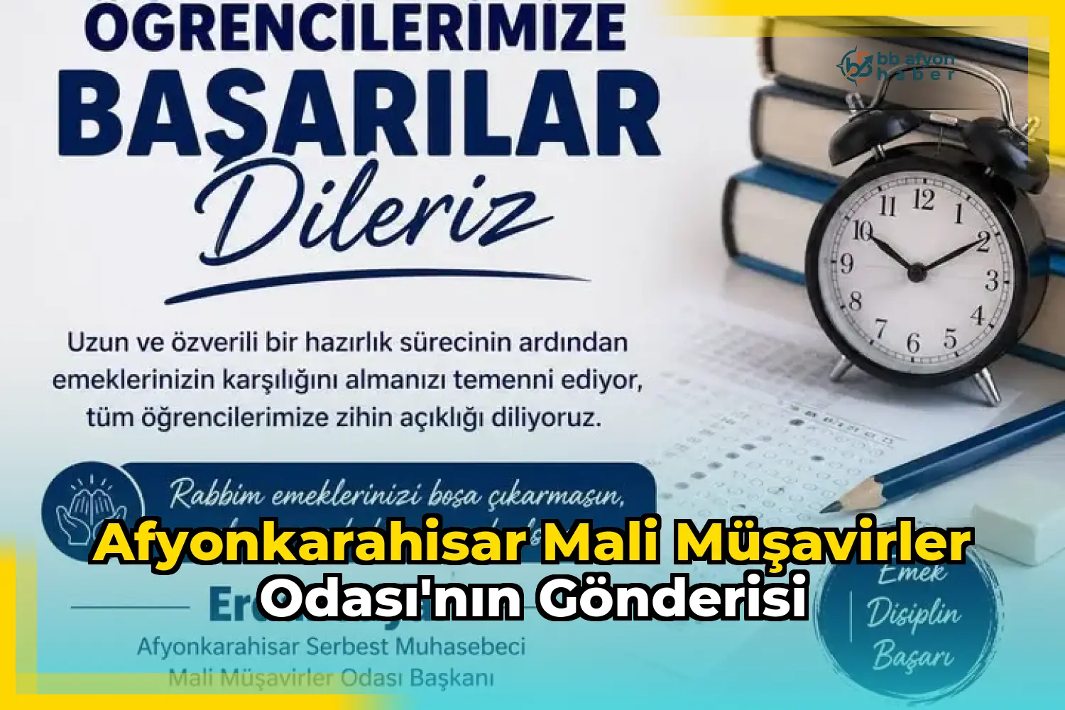 Afyonkarahisar Mali Müşavirler Odası'nın Gönderisi