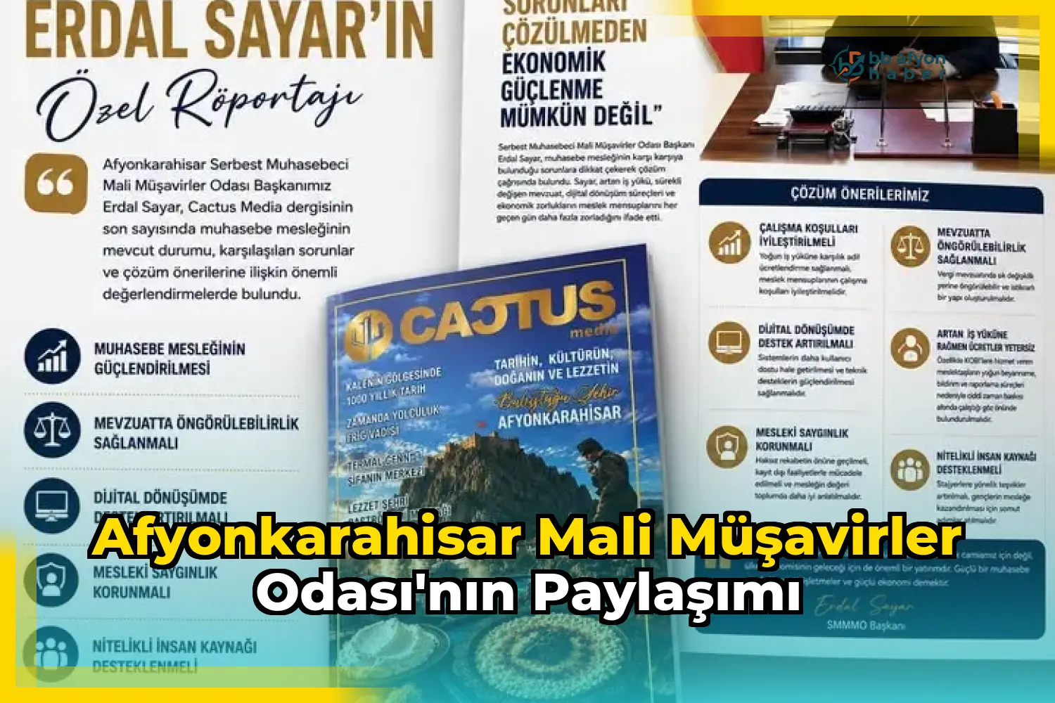 Afyonkarahisar Mali Müşavirler Odası'nın Paylaşımı
