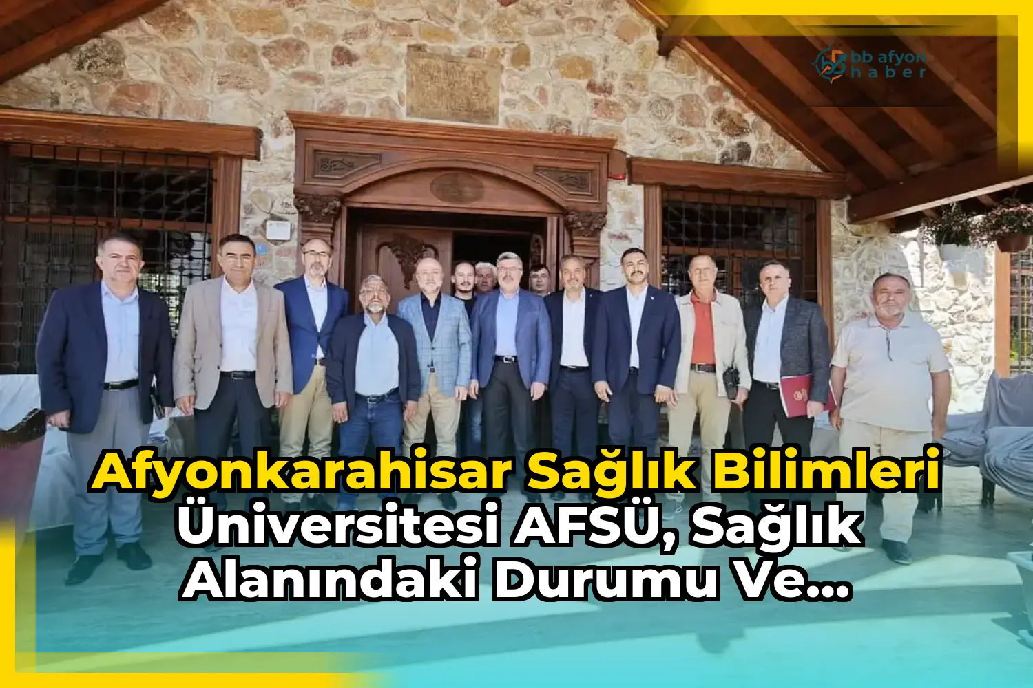 Afyonkarahisar Sağlık Bilimleri Üniversitesi AFSÜ, Sağlık Alanındaki Durumu ve Yatırımları Masaya Yatırdı