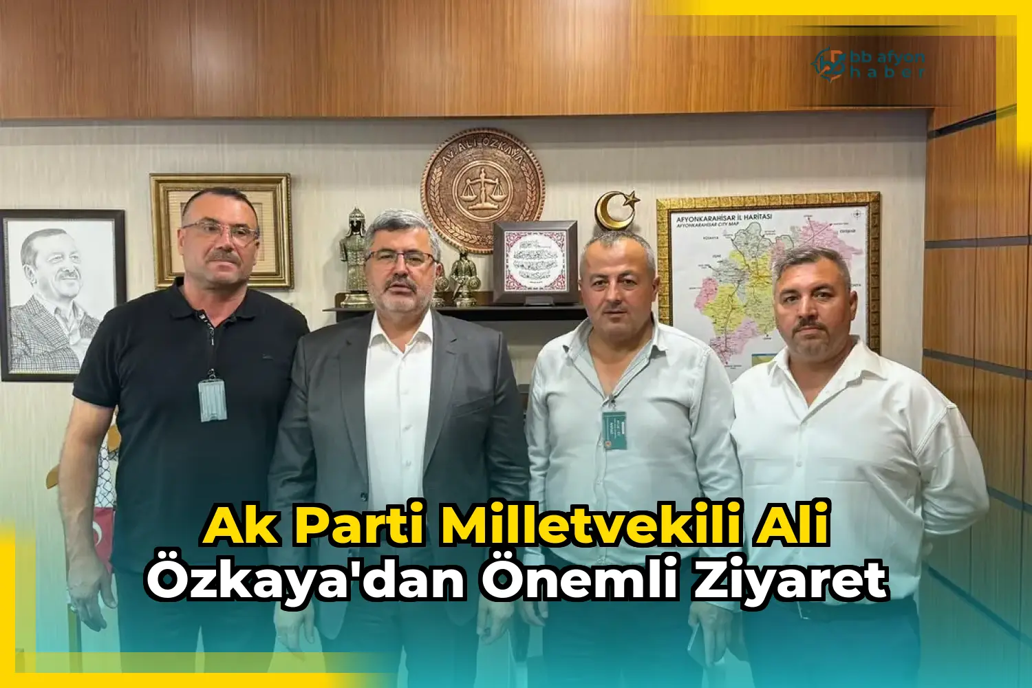 Ak Parti Milletvekili Ali Özkaya'dan Önemli Ziyaret