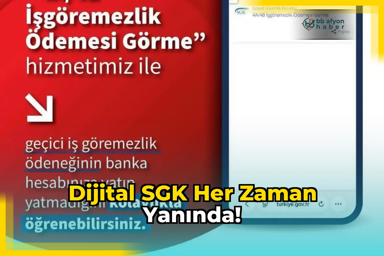 Dijital SGK Her Zaman Yanında!