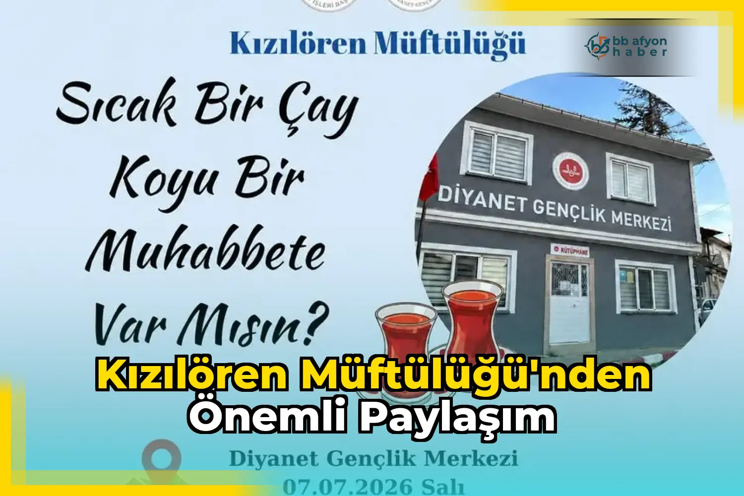 Kızılören Müftülüğü'nden Önemli Paylaşım