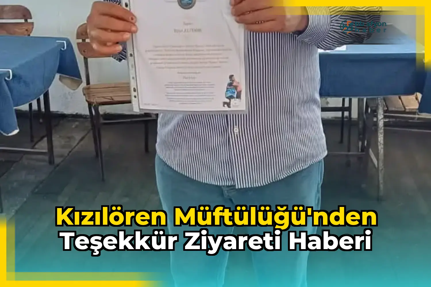 Kızılören Müftülüğü'nden Teşekkür Ziyareti Haberi