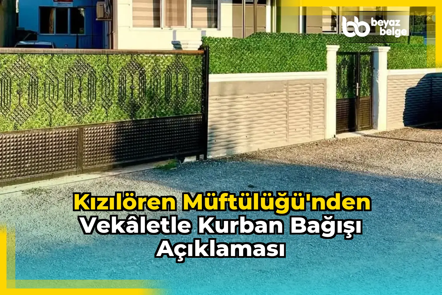 Kızılören Müftülüğü'nden Vekâletle Kurban Bağışı Açıklaması