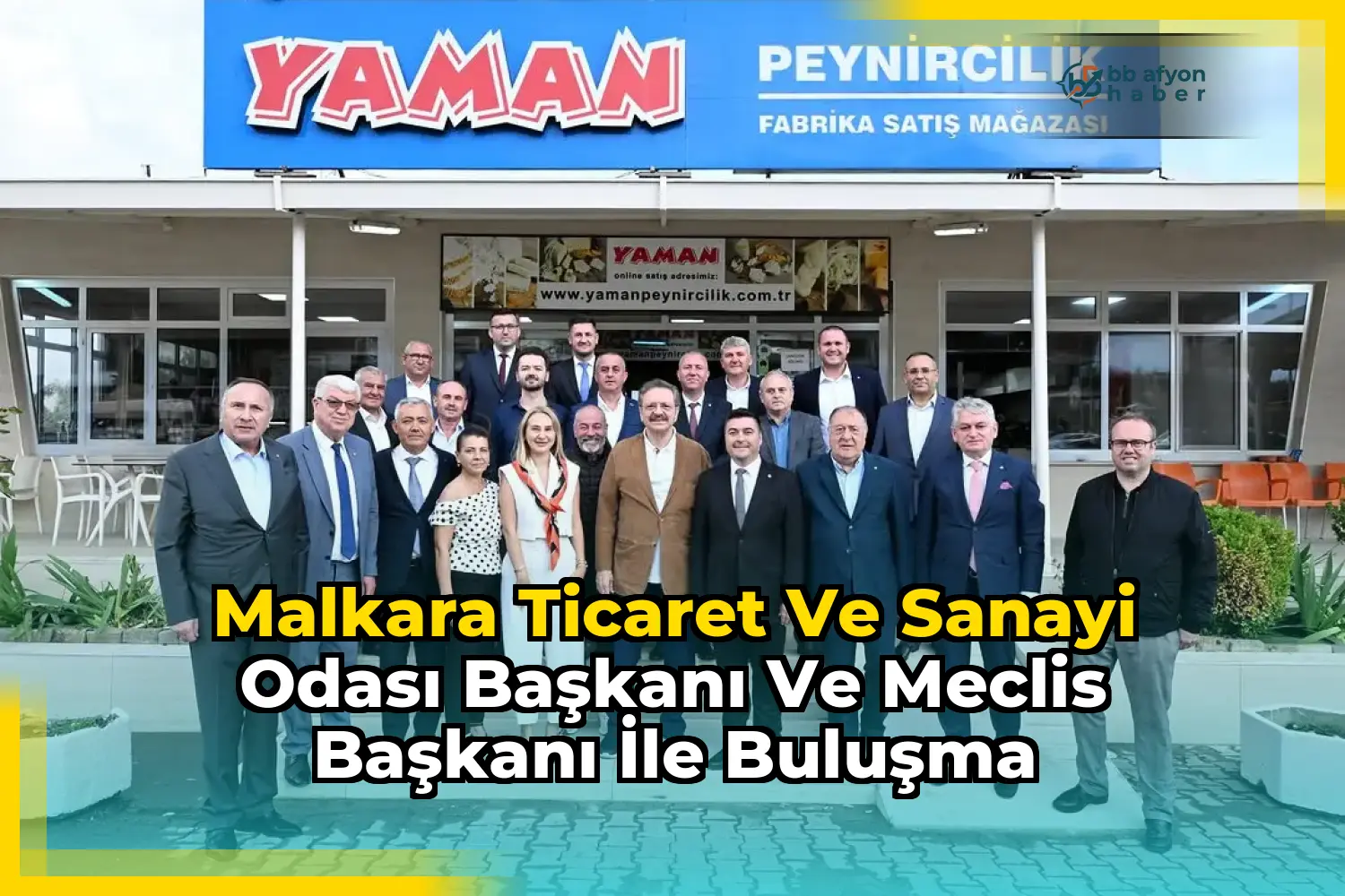 Malkara Ticaret ve Sanayi Odası Başkanı ve Meclis Başkanı ile Buluşma