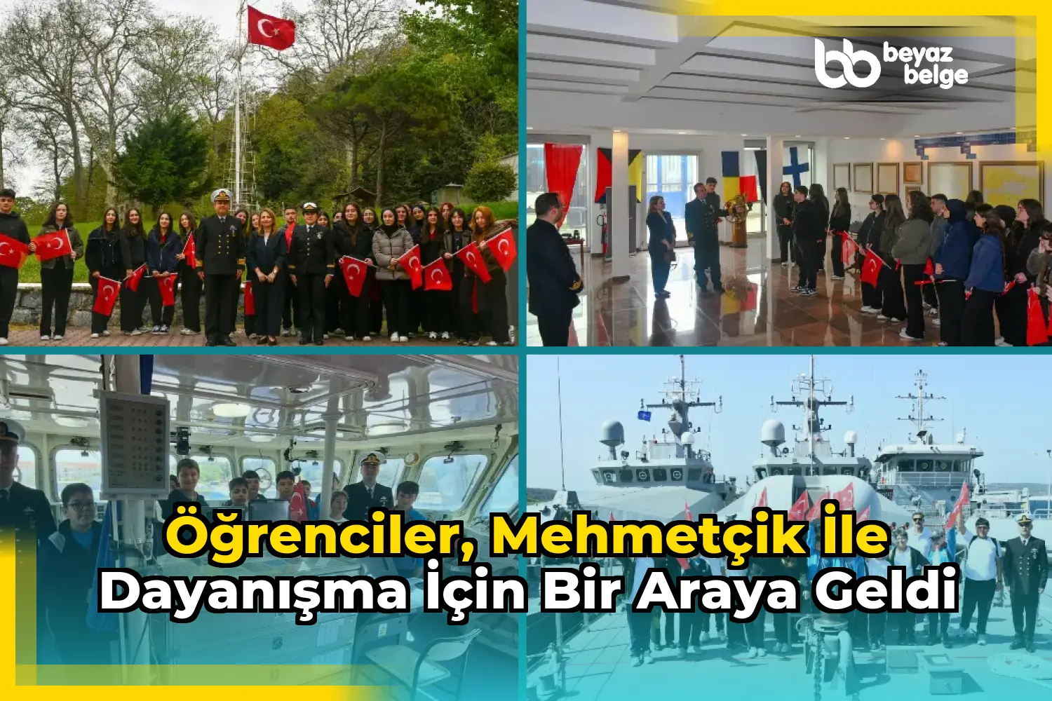 Öğrenciler, Mehmetçik ile Dayanışma İçin Bir Araya Geldi