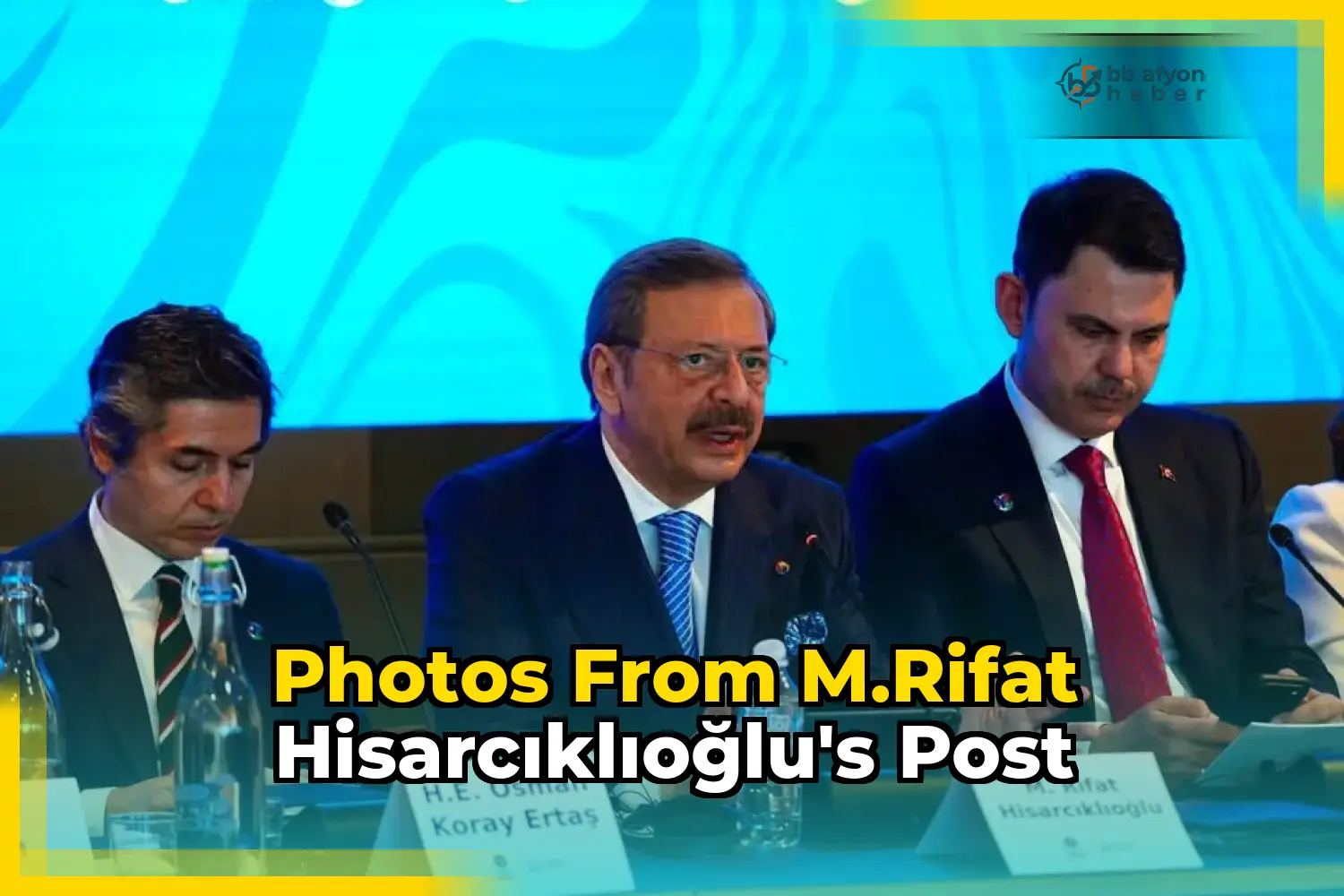 Photos from M.Rifat Hisarcıklıoğlu's post