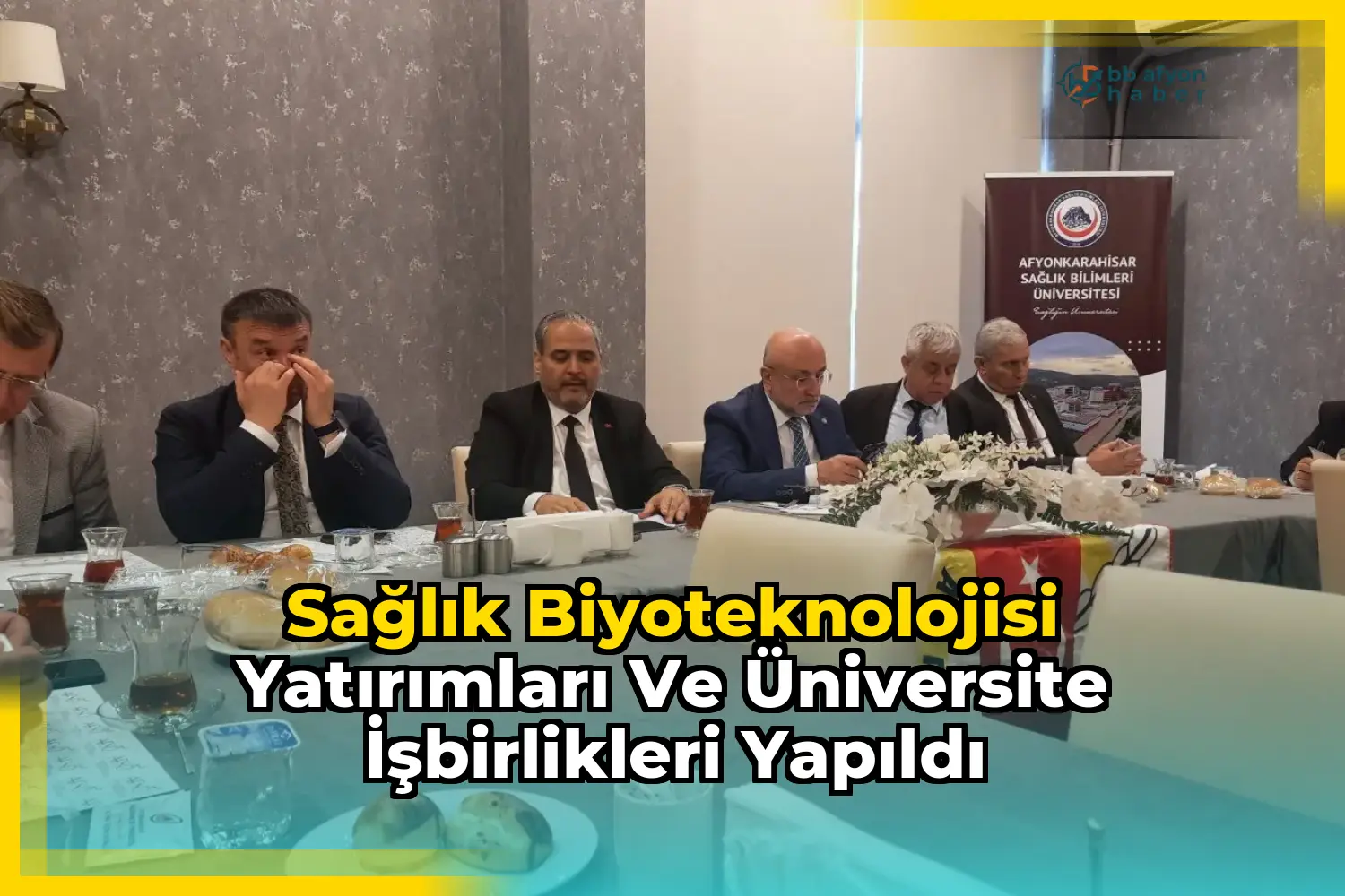 Sağlık Biyoteknolojisi Yatırımları ve Üniversite İşbirlikleri Yapıldı