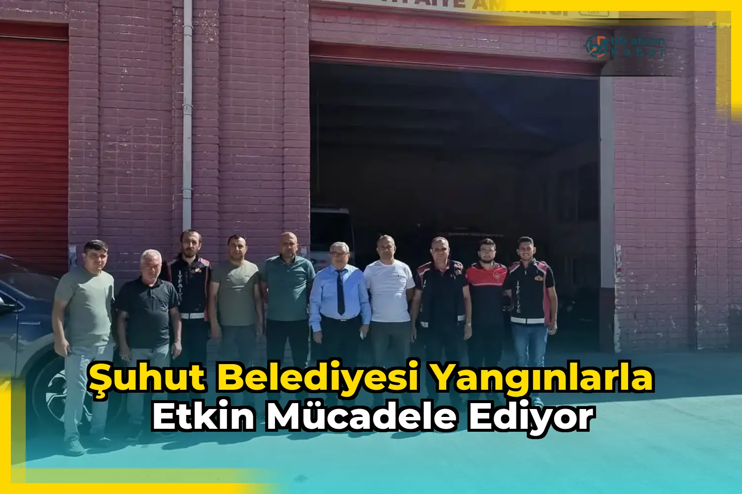 Şuhut Belediyesi Yangınlarla Etkin Mücadele Ediyor