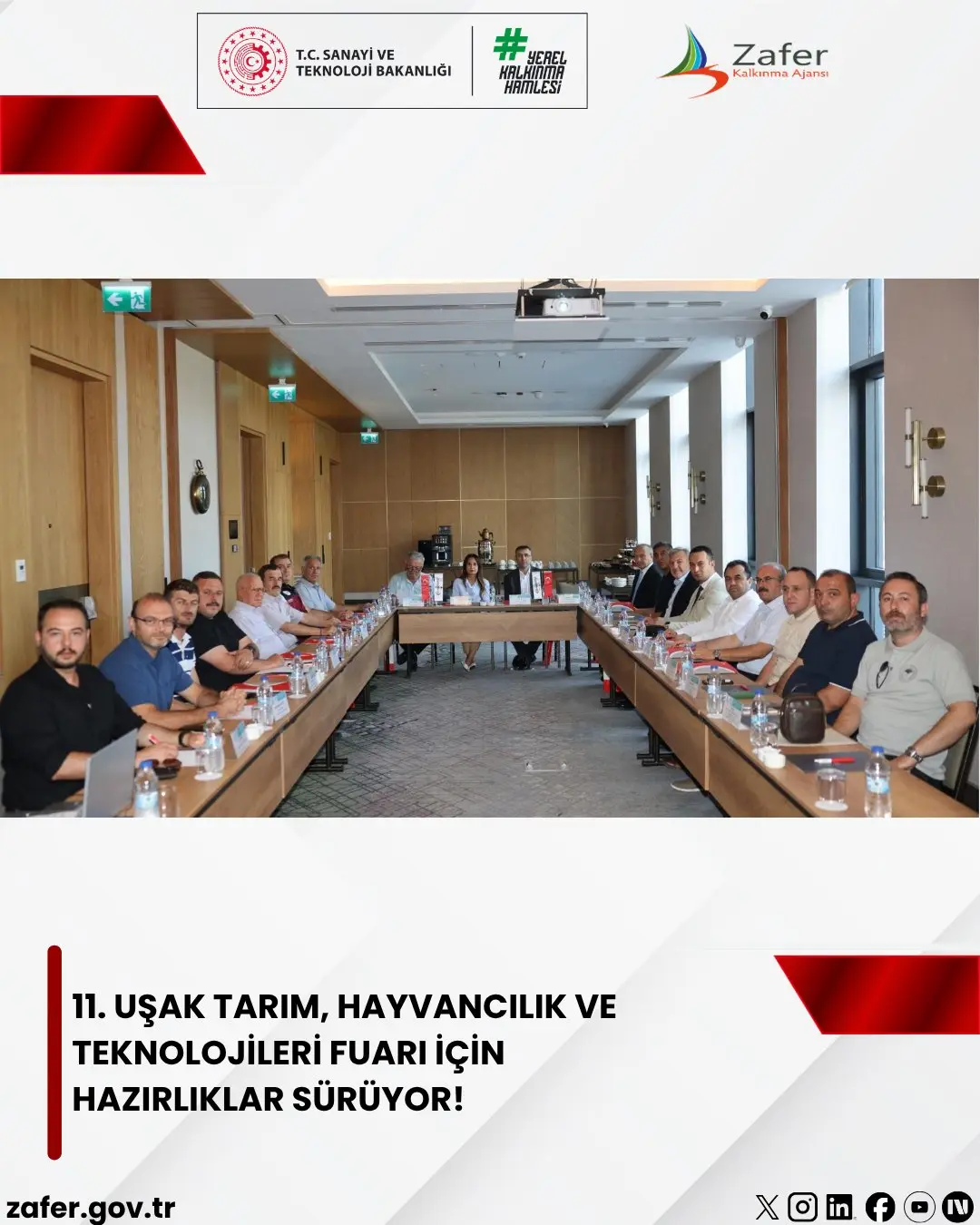 11. Uşak Tarım, Hayvancılık ve Teknolojileri Fuarı için Hazırlıklar Sürüyor!