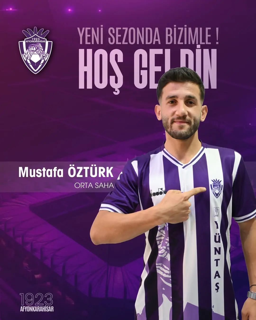 1923 Afyonkarahisar Spor Kulübü'nden Transfer: Mustafa Öztürk
