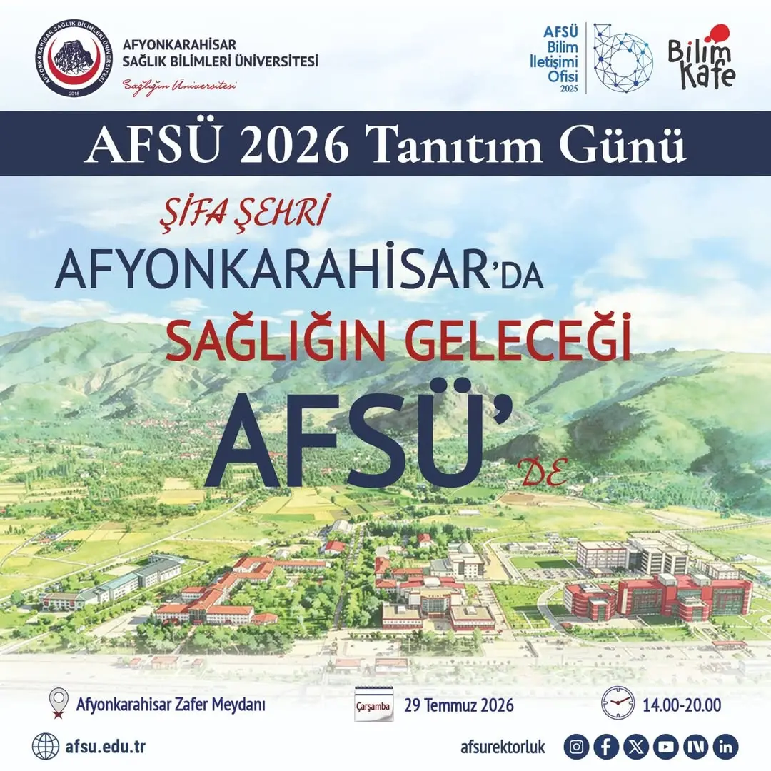 AFSÜ 2026 Tanıtım Günü Etkinliği Düzenlenecek