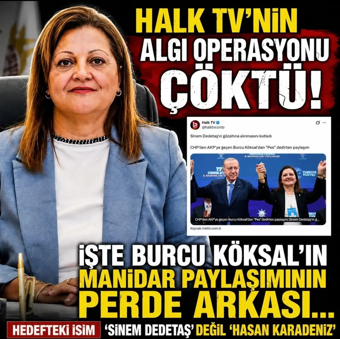 Afyonkarahisar Belediye Başkanı Burcu Köksal'dan Halk TV'ye Yanıt