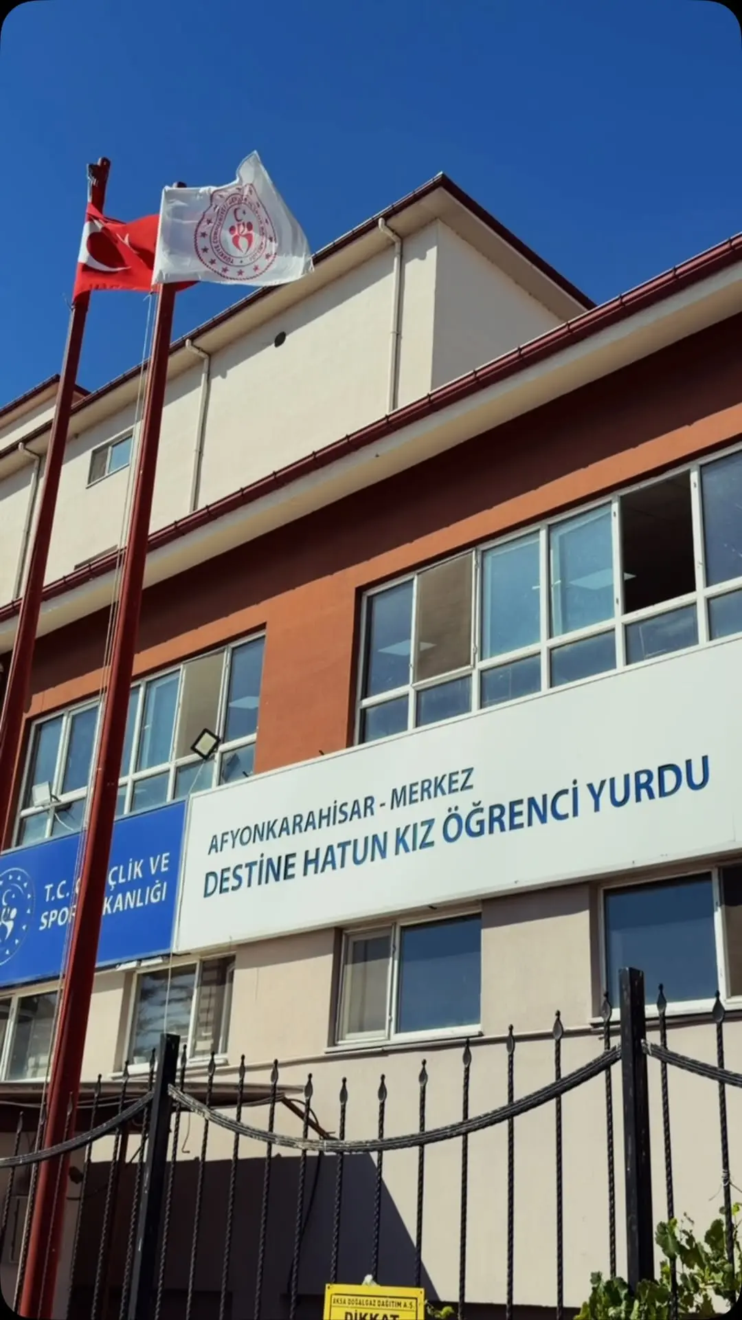 Afyonkarahisar Gençlik ve Spor İl Müdürlüğü'nden Destine Hatun Yurdu Açıklaması
