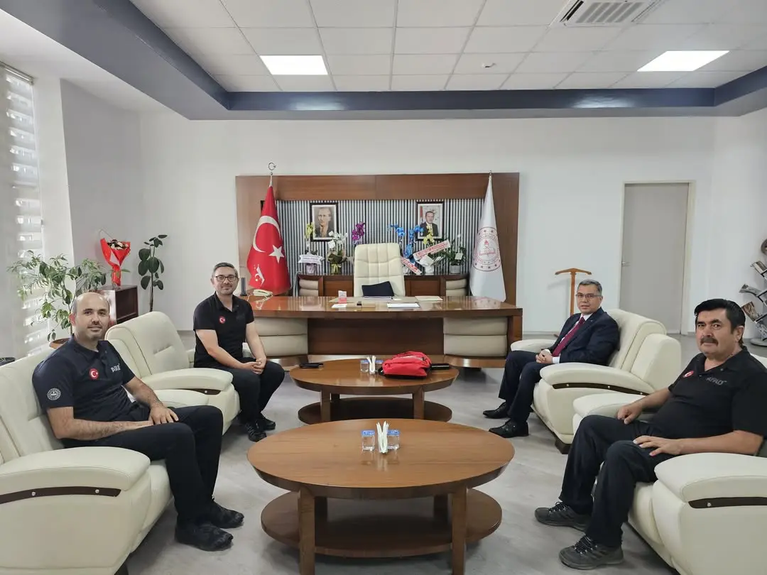 Afyonkarahisar İl Milli Eğitim Müdürlüğü'nden AFAD İl Müdürüne Ziyaret
