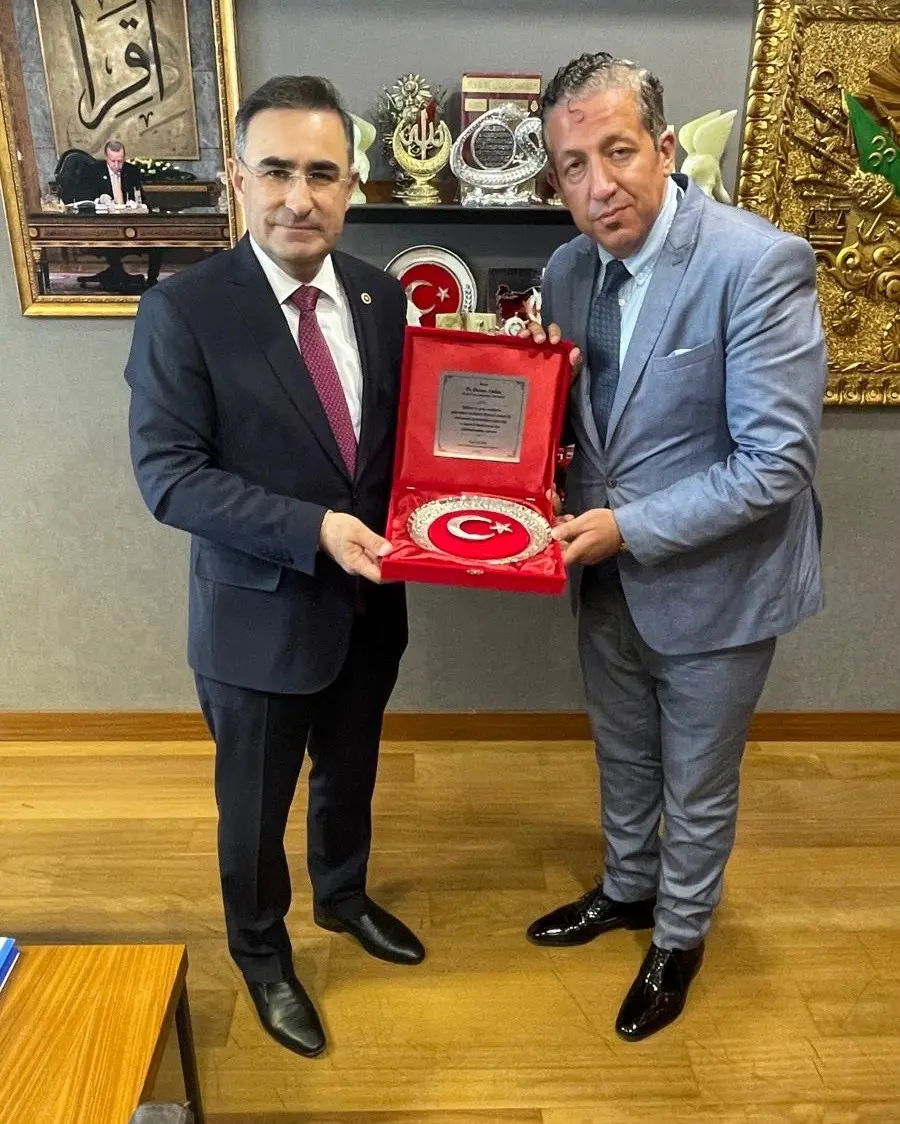 Afyonkarahisar Merkez Maver Kemal Arsoy Ortaokulu Müdürü Nuri Altaş, Ziyaret İçin Teşekkür Edildi