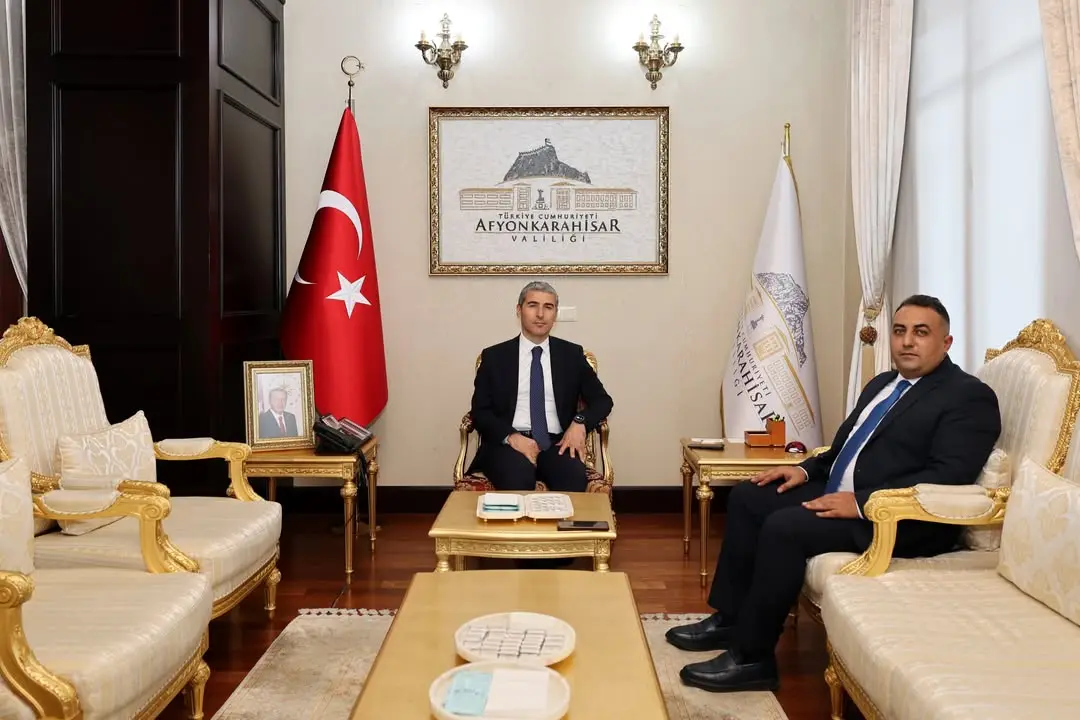 Afyonkarahisar Valiliği'nden Göç İdaresi Müdürüne Ziyaret