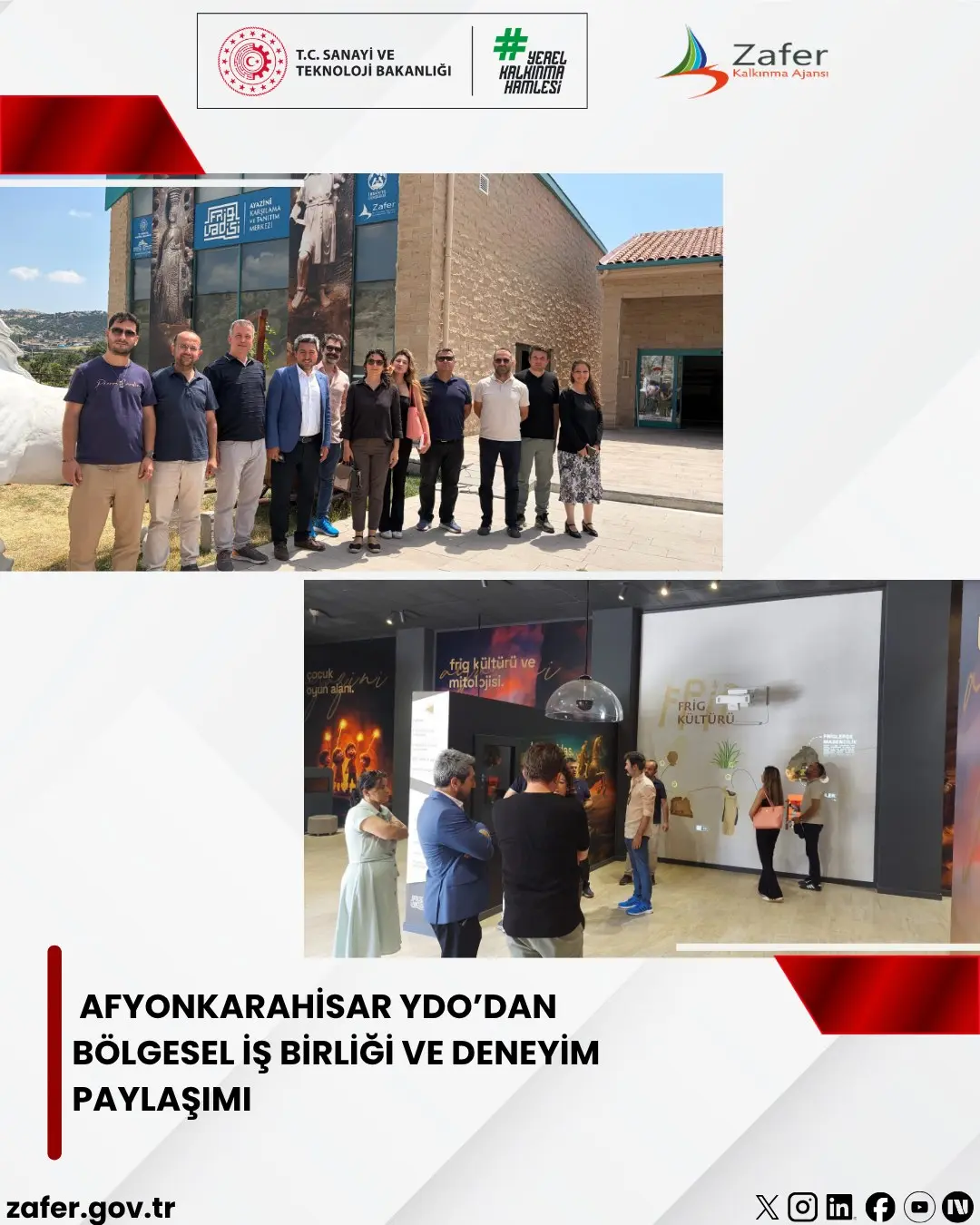 Afyonkarahisar Yatırım Destek Ofisi'nden Bölgesel İş Birliği ve Deneyim Paylaşımı