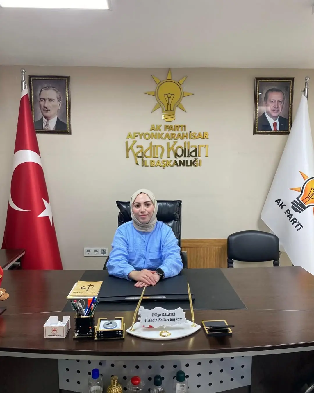 AK Parti Afyonkarahisar İl Kadın Kolları'ndan Hatice Dudu Soykök'e Destek