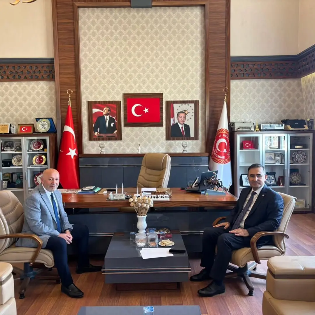 Ak Parti Afyonkarahisar Milletvekili Hasan Arslan, İl Genel Meclis Başkanı Mehmet Siper'i Ziyaret Etti