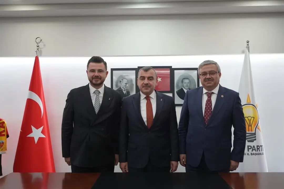 AK Parti Kayseri İl Başkanı Hüseyin Okandan'ı Ziyaret