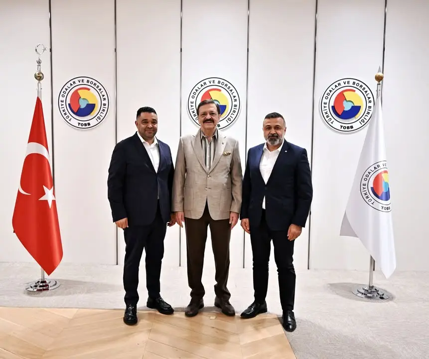 Aksaray Ticaret ve Sanayi Odası Yönetim Kurulu Başkanı ve Meclis Başkanı TOBB Başkanı Mustafa Rifat Hisarcıklıoğlu'nu Ağırladı