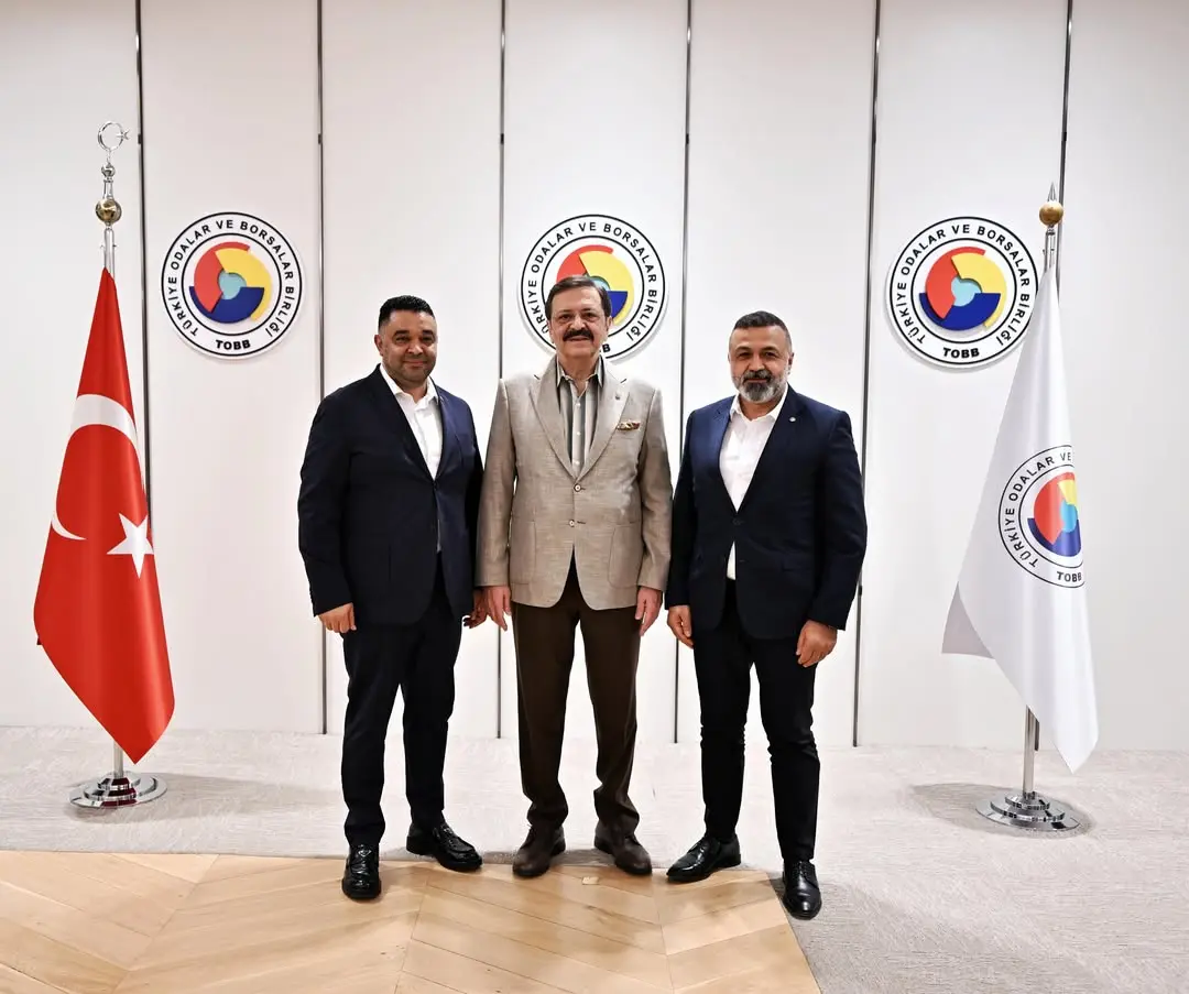 Aksaray Ticaret ve Sanayi Odası Yönetimi Ahmet Koçaş ve Fatih Tekin'i Ağırladı