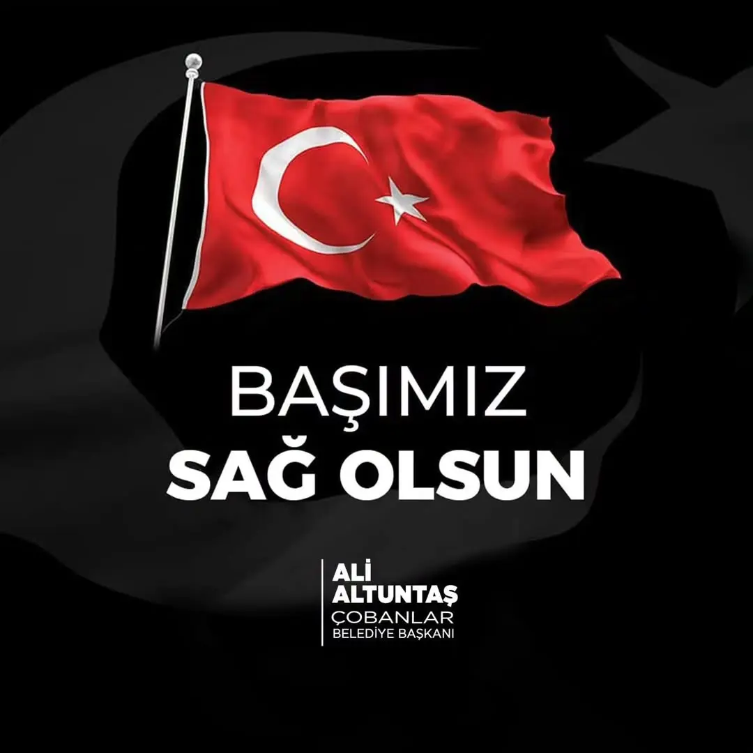 Ankara'nın Sincan ilçesinde eğitim helikopterinin kaza kırıma uğraması sonucu şehit olan Pilot Emekli Albay Yasaözden Bakkal için başsağlığı mesajı