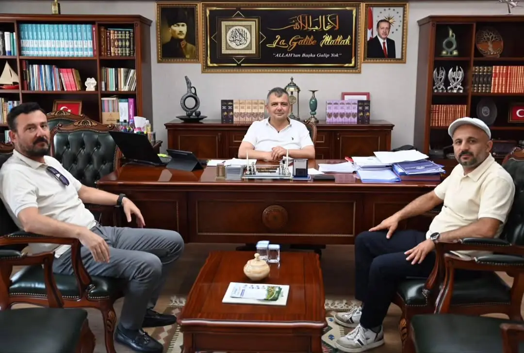 Av. Gürler Koçak'tan Belediye Başkanı Serkan Koyuncu'ya Ziyaret