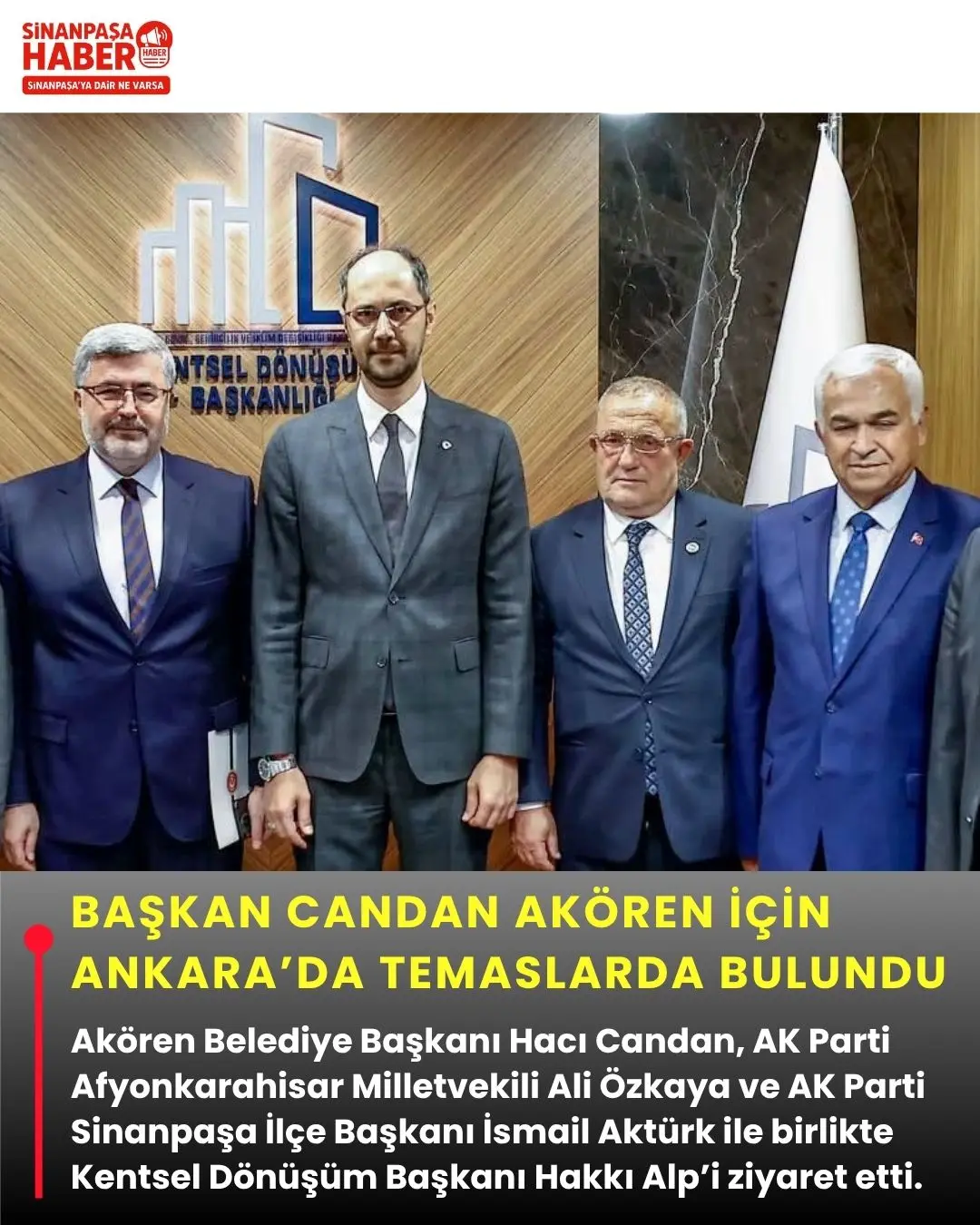 Başkan Candan Akören İçin Ankara’da Temaslarda Bulundu