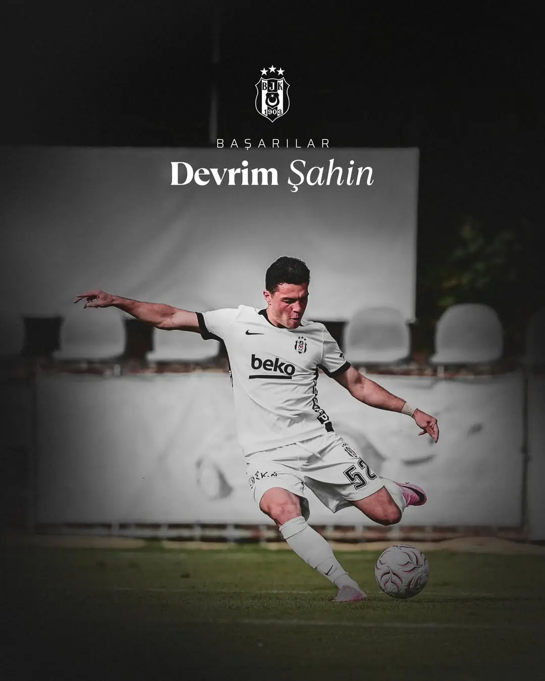 Beşiktaş Spor Kulübü'nden Resmi Açıklama: Devrim Şahin Bodrumspor'a Geçici Transfer Oldu
