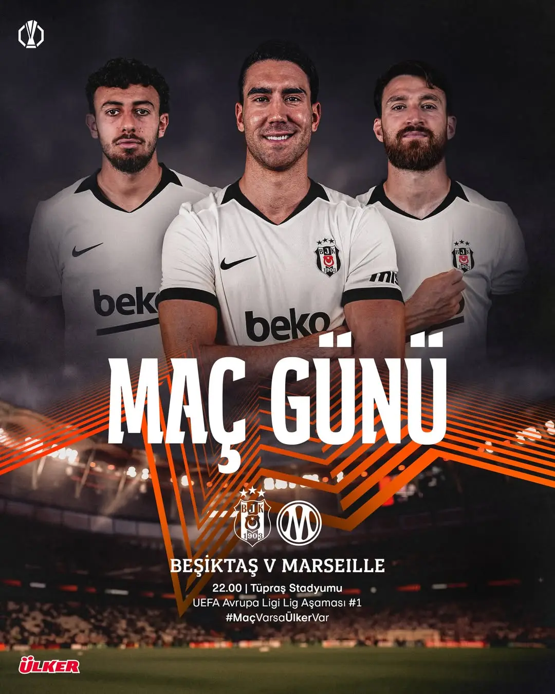 Beşiktaş'ın Bugünkü Maçı: Marseille ile Karşılaşacak