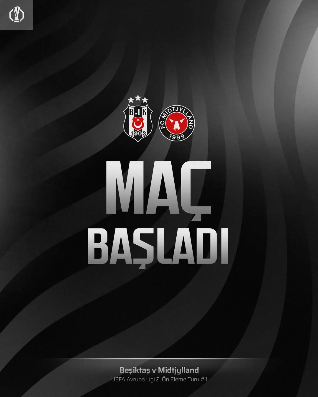 Beşiktaş UEFA Avrupa Ligi 2. Ön Eleme Turu Maçında!
