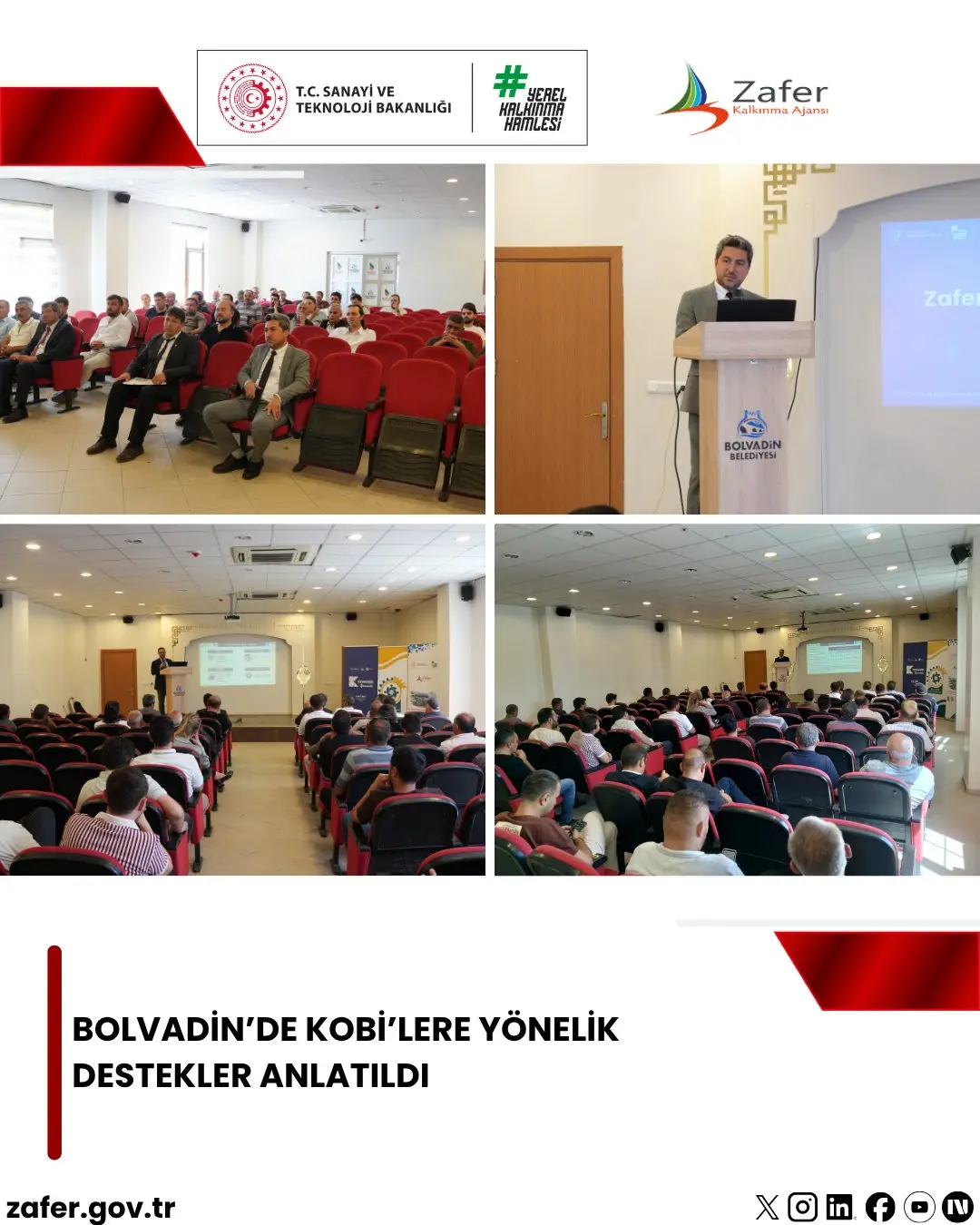 Bolvadin’de KOBİ’lere Yönelik Destekler Anlatıldı